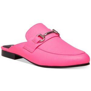 Steve Madden Hot Pink Kacy Mules